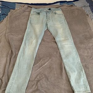 H&M skinny jeans waist 33